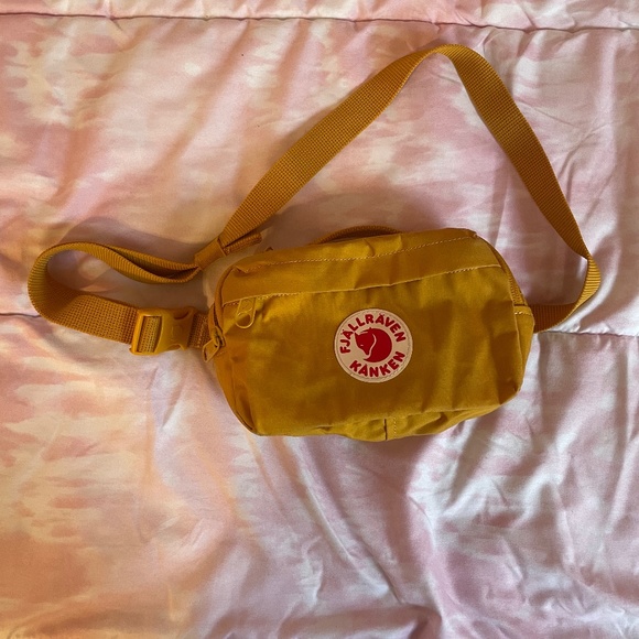 Yellow Fjallraven Kanken Fanny pack - Picture 1 of 5